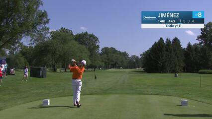 Miguel Angel Jiménez | Round 4 | 14th hole | Shot 1 | 2025 Kaulig Co. Championship