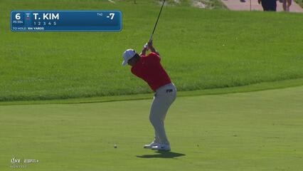 Tom Kim | Round 3 | 6th hole | Shot 3 | 2025 3M Open