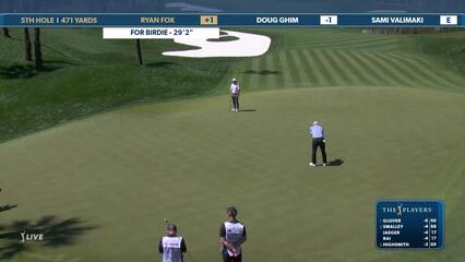 Ryan Fox | Round 1 | 5th hole | Shot 4 | 2025 THE PLAYERS