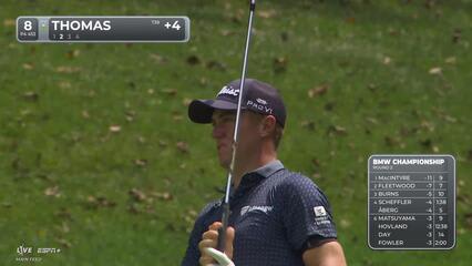Justin Thomas | Round 2 | 8th hole | Shot 2 | 2025 BMW Championship