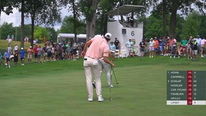 David Lipsky | Round 4 | 6th hole | Shot 4 | 2025 John Deere