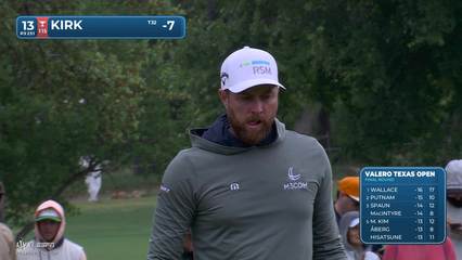 Chris Kirk | Round 4 | 13th hole | Shot 4 | 2026 Valero