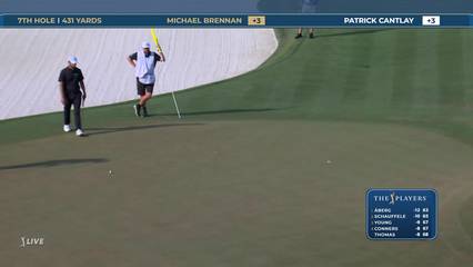 Michael Brennan | Round 3 | 7th hole | Shot 4 | 2026 THE PLAYERS
