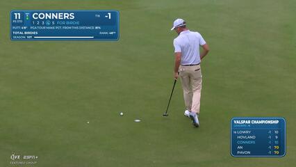 Corey Conners | Round 1 | 11th hole | Shot 5 | 2025 Valspar