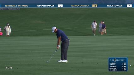 Patrick Cantlay | Round 1 | 18th hole | Shot 2 | 2025 THE PLAYERS