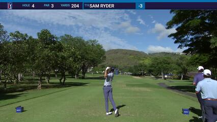 Sam Ryder | Round 1 | 4th hole | Shot 1 | 2025 Sony Open