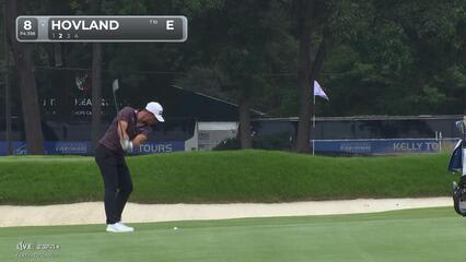 Viktor Hovland | Round 1 | 8th hole | Shot 2 | 2025 TOUR Championship