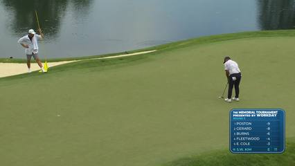 Si Woo Kim | Round 3 | 12th hole | Shot 3 | 2026 the Memorial