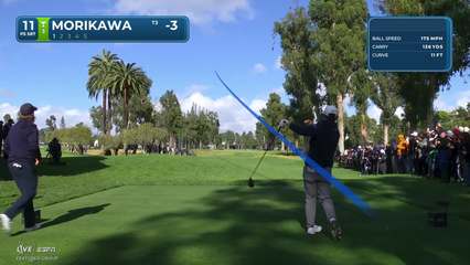 Collin Morikawa | Round 1 | 11th hole | Shot 1 | 2026 The Genesis