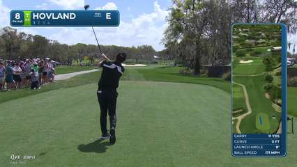 Viktor Hovland | Round 2 | 8th hole | Shot 1 | 2026 Arnold Palmer