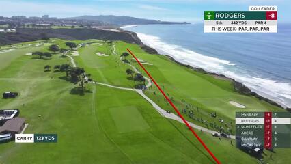 Patrick Rodgers | Round 4 | 5th hole | Shot 1 | 2025 Genesis