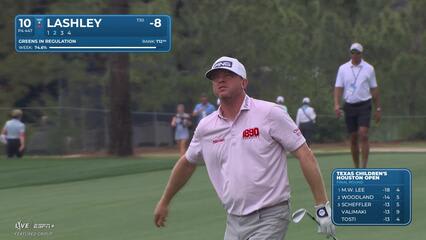 Nate Lashley | Round 4 | 10th hole | Shot 2 | 2025 Houston Open