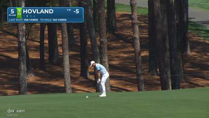 Viktor Hovland | Round 4 | 5th hole | Shot 2 | 2026 Truist Championship