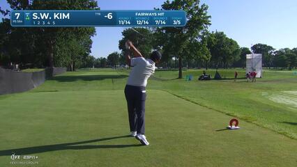 Si Woo Kim | Round 4 | 7th hole | Shot 1 | 2025 Rocket Classic