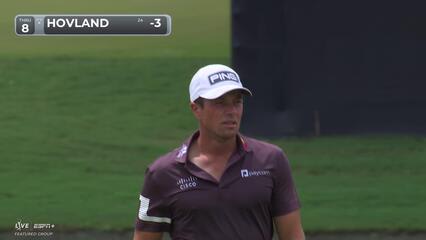 Viktor Hovland | Round 3 | 8th hole | Shot 4 | 2025 TOUR Championship