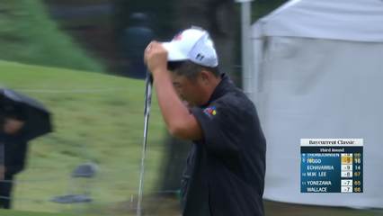 Byeong Hun An | Round 3 | 18th hole | Shot 3 | 2025 Baycurrent