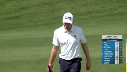 Brian Campbell | Round 1 | 18th hole | Shot 3 | 2025 Mexico Open