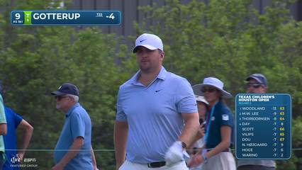 Chris Gotterup | Round 2 | 9th hole | Shot 1 | 2026 Texas Children's