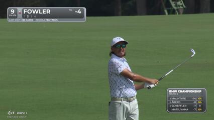 Rickie Fowler | Round 2 | 9th hole | Shot 2 | 2025 BMW Championship