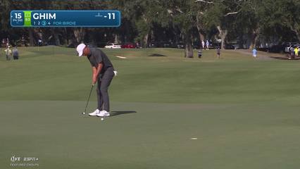 Doug Ghim | Round 2 | 15th hole | Shot 4 | 2025 The RSM Classic