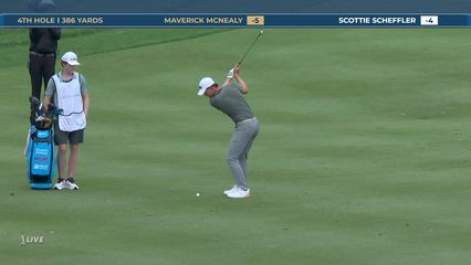 Maverick McNealy | Round 4 | 4th hole | Shot 3 | 2026 THE PLAYERS