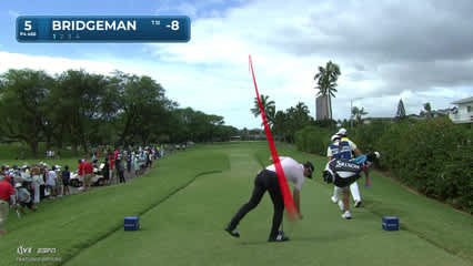 Jacob Bridgeman | Round 4 | 5th hole | Shot 1 | 2026 Sony Open