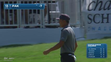 John Pak | Round 3 | 13th hole | Shot 3 | 2025 Charles Schwab