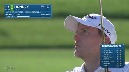 Russell Henley | Round 2 | 13th hole | Shot 2 | 2026 Arnold Palmer