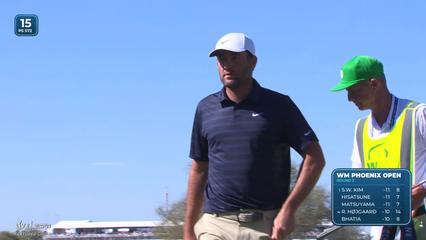 Scottie Scheffler | Round 3 | 15th hole | Shot 4 | 2026 WM Phoenix Open