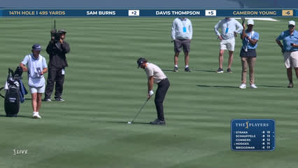 Cameron Young | Round 2 | 14th hole | Shot 2 | 2026 THE PLAYERS