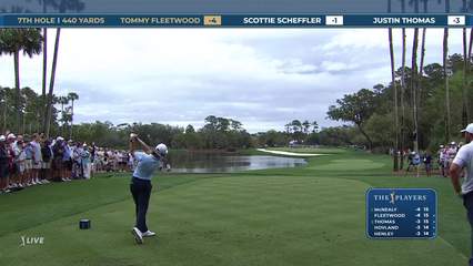 Tommy Fleetwood | Round 1 | 7th hole | Shot 1 | 2026 THE PLAYERS