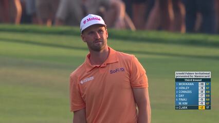 Wyndham Clark | Round 3 | 18th hole | Shot 2 | 2025 Arnold Palmer Invitational