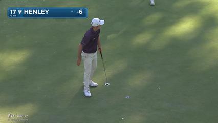 Russell Henley | Round 1 | 17th hole | Shot 3 | 2025 Procore