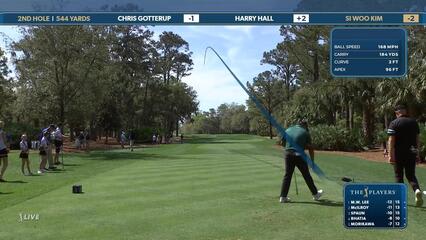 Si Woo Kim | Round 2 | 2nd hole | Shot 1 | 2025 THE PLAYERS