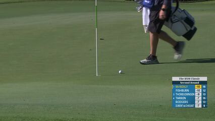 Maverick McNealy | Round 2 | 17th hole | Shot 3 | 2024 The RSM Classic