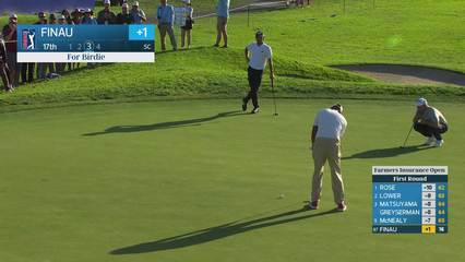 Tony Finau | Round 1 | 17th hole | Shot 3 | 2026 Farmers