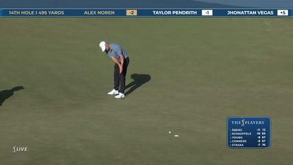 Alex Noren | Round 2 | 14th hole | Shot 3 | 2026 THE PLAYERS