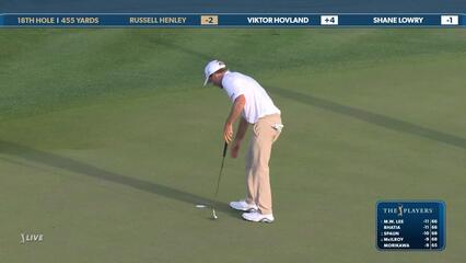 Russell Henley | Round 2 | 18th hole | Shot 4 | 2025 THE PLAYERS