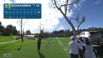 Nico Echavarria | Round 1 | 16th hole | Shot 1 | 2026 The Genesis