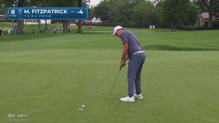 Matt Fitzpatrick | Round 1 | 8th hole | Shot 4 | 2025 Rocket Classic