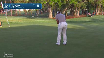 Tom Kim | Round 1 | 10th hole | Shot 4 | 2025 Valspar