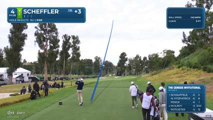 Scottie Scheffler | Round 2 | 4th hole | Shot 1 | 2026 The Genesis