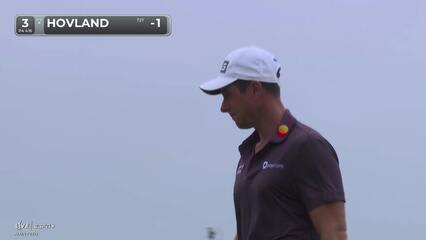 Viktor Hovland | Round 3 | 3rd hole | Shot 4 | 2025 TOUR Championship