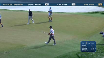 Karl Vilips | Round 2 | 14th hole | Shot 3 | 2026 THE PLAYERS