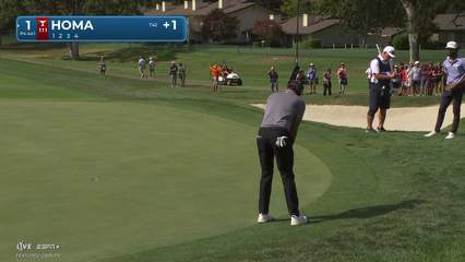 Max Homa | Round 1 | 1st hole | Shot 4 | 2025 Procore
