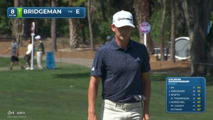 Jacob Bridgeman | Round 1 | 8th hole | Shot 3 | 2026 Valspar