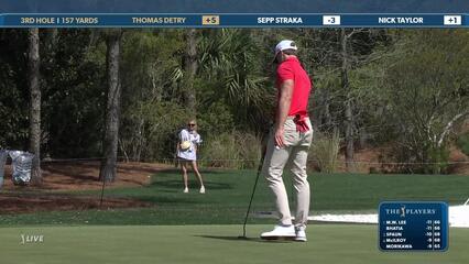 Thomas Detry | Round 2 | 3rd hole | Shot 3 | 2025 THE PLAYERS