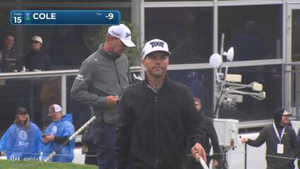 Eric Cole | Round 3 | 15th hole | Shot 4 | 2025 AT&T Pebble Beach