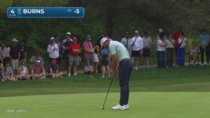 Sam Burns | Round 2 | 4th hole | Shot 3 | 2025 RBC Canadian