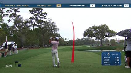 Michael Kim | Round 1 | 9th hole | Shot 1 | 2026 THE PLAYERS